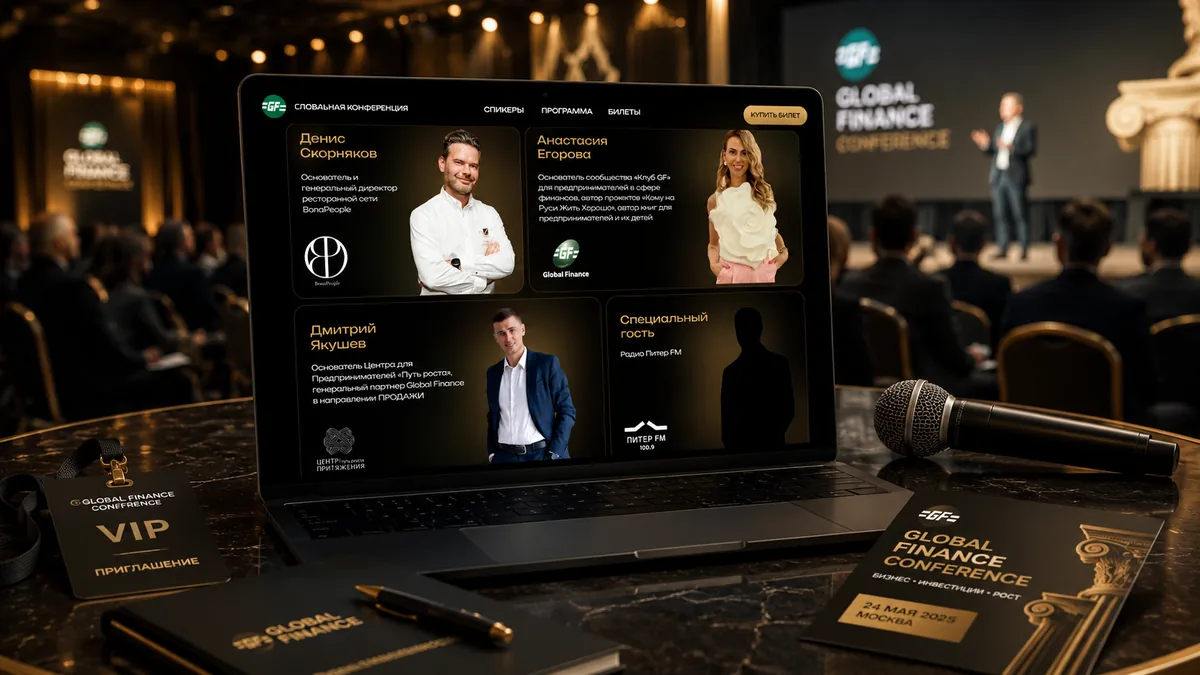 Более 20 веб-проектов для Global Finance — обложка проекта